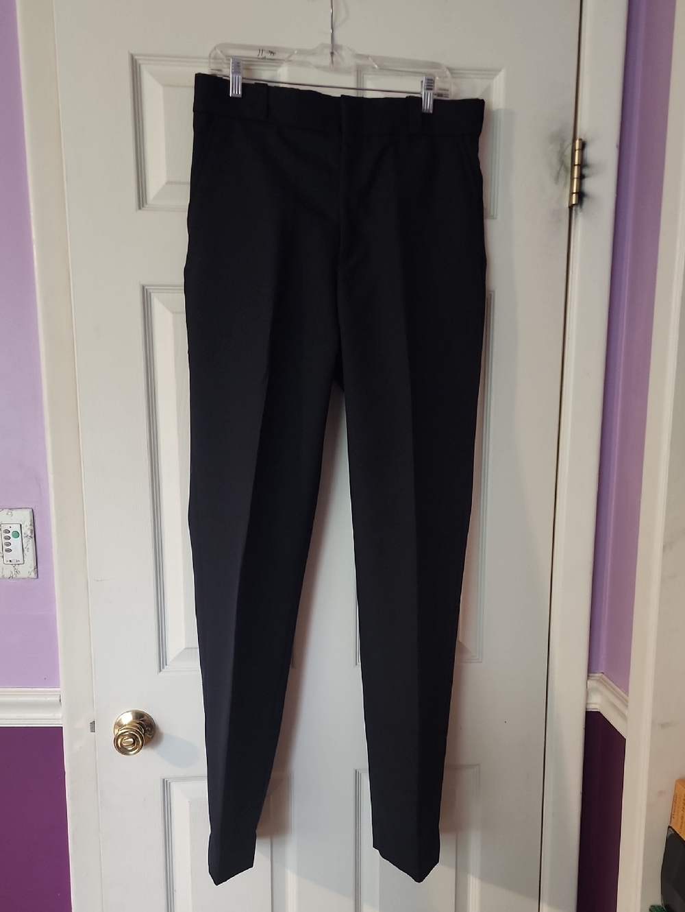 Flying Cross Men's Black Dress Pants 34x34